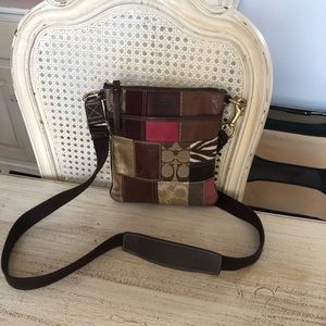 Small Coach Patchwork Crossbody